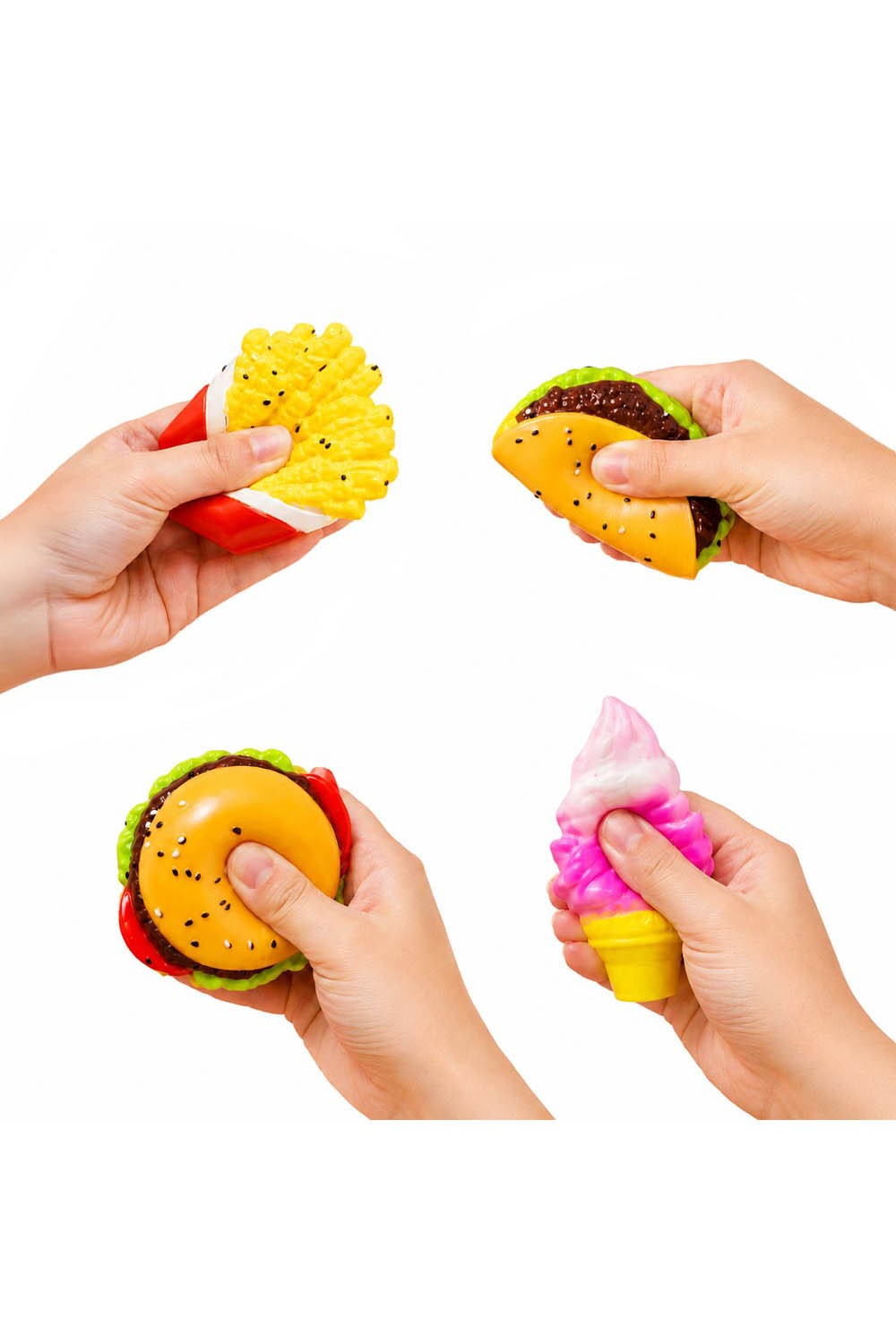 Assorted Fast Food Squeeze Squishy Stress Relief Toy