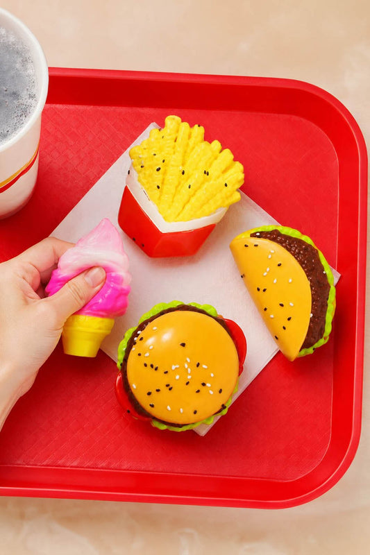 Assorted Fast Food Squeeze Squishy Stress Relief Toy