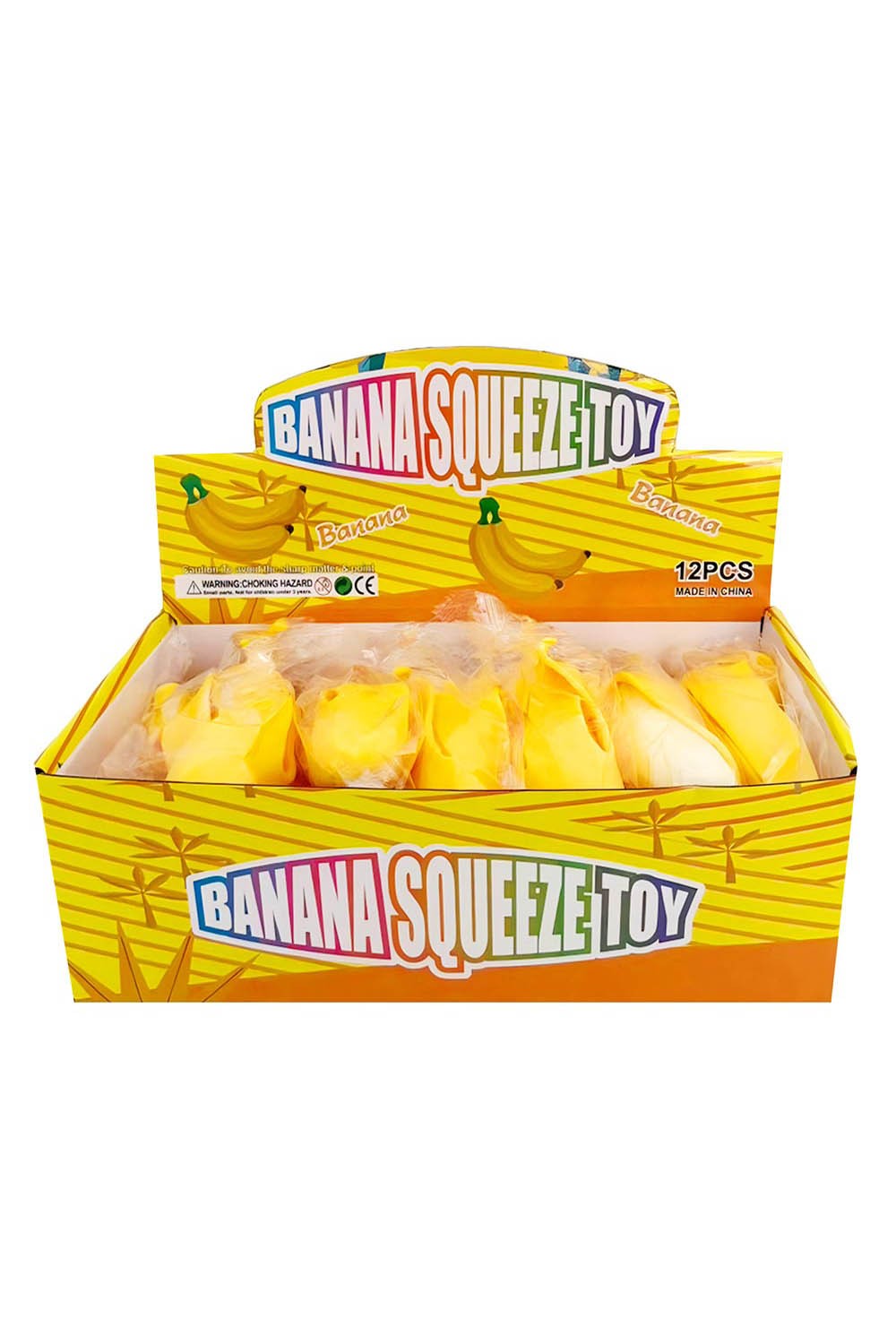 Banana Peel Squeeze Squishy Stress Relief Toy