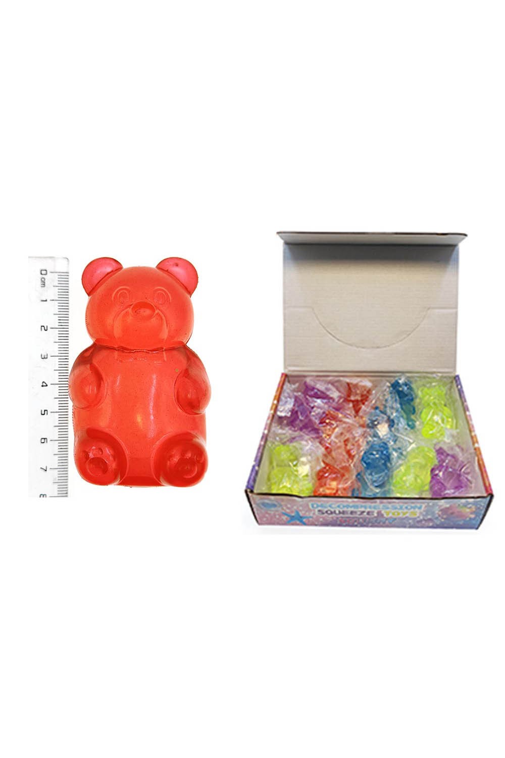 Gummy Bear Squeeze Squishy Stress Relief Toy