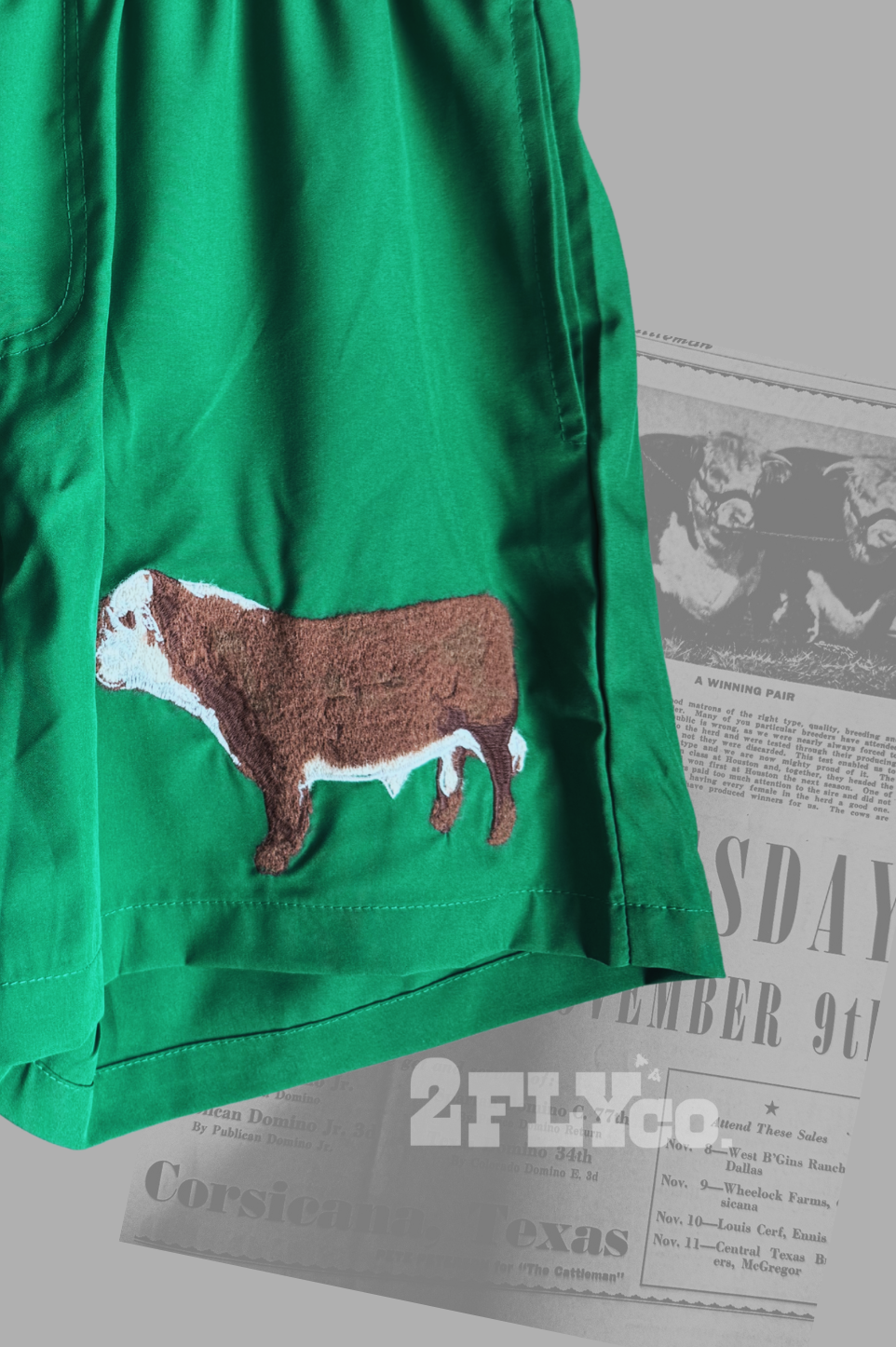 Cattle Club Shorts - Hereford