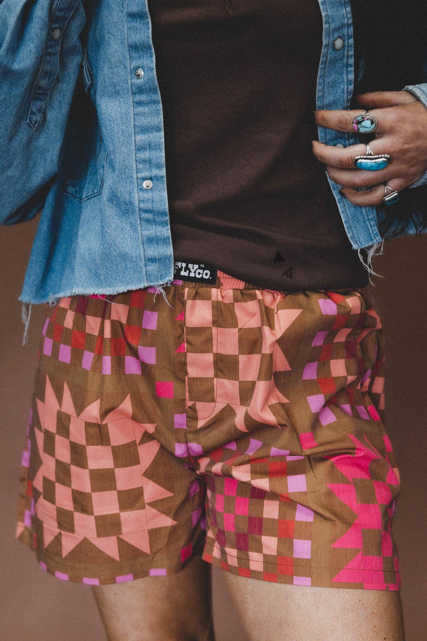 Patch Ya L8TER Shorts