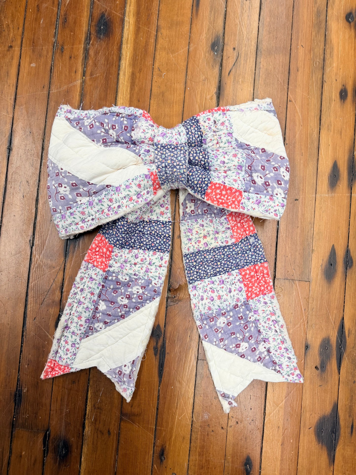 Handmade Vintage Style Quilted Bows