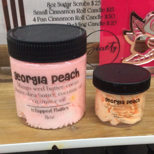 “Georgia Peach” Whipped Body Butter