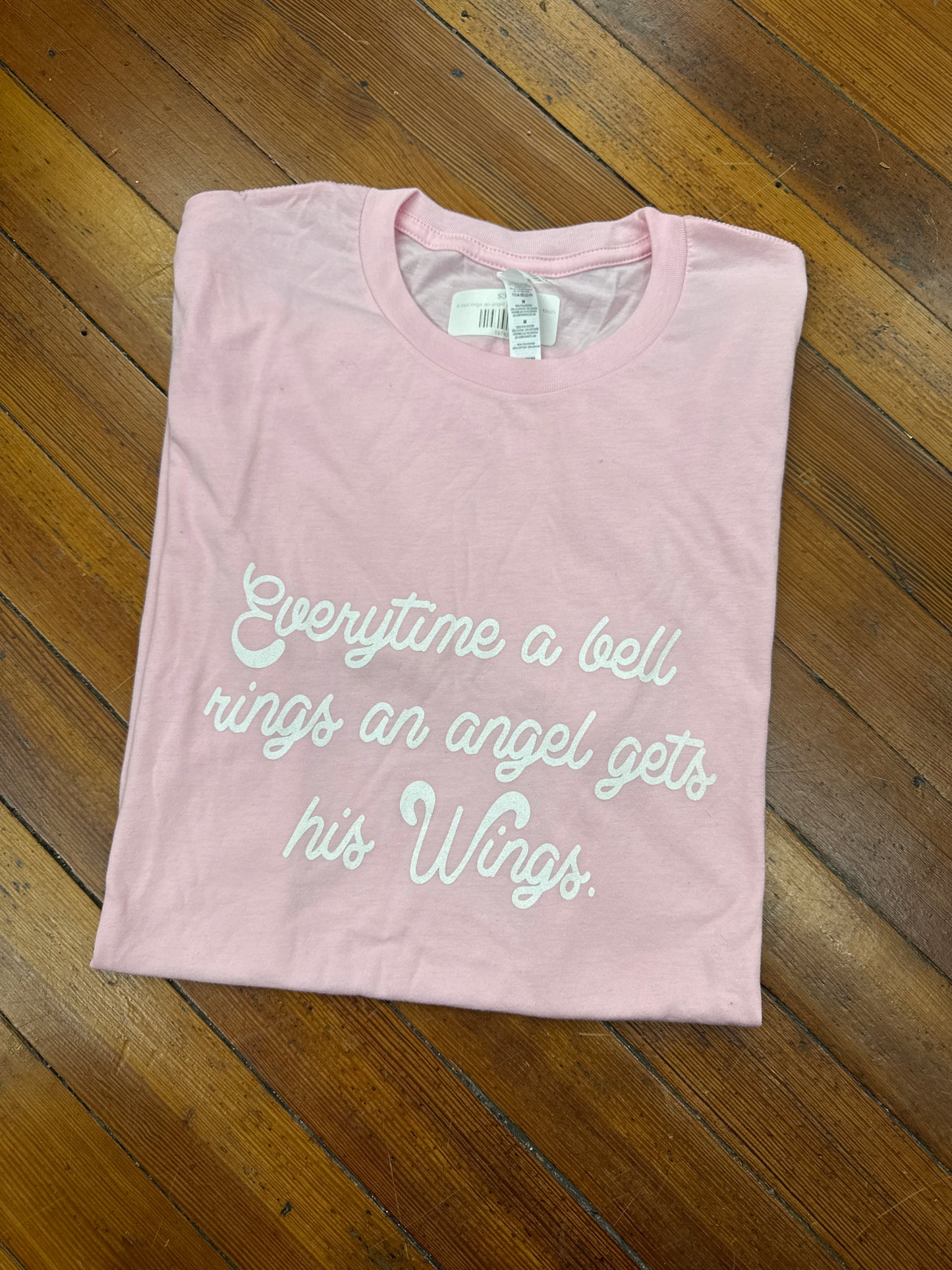 A bell rings an angel gets its wings