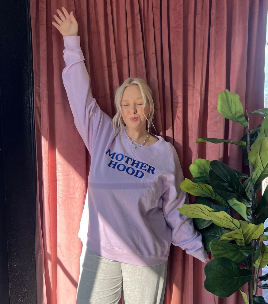 Motherhood Lilac Sweatshirt