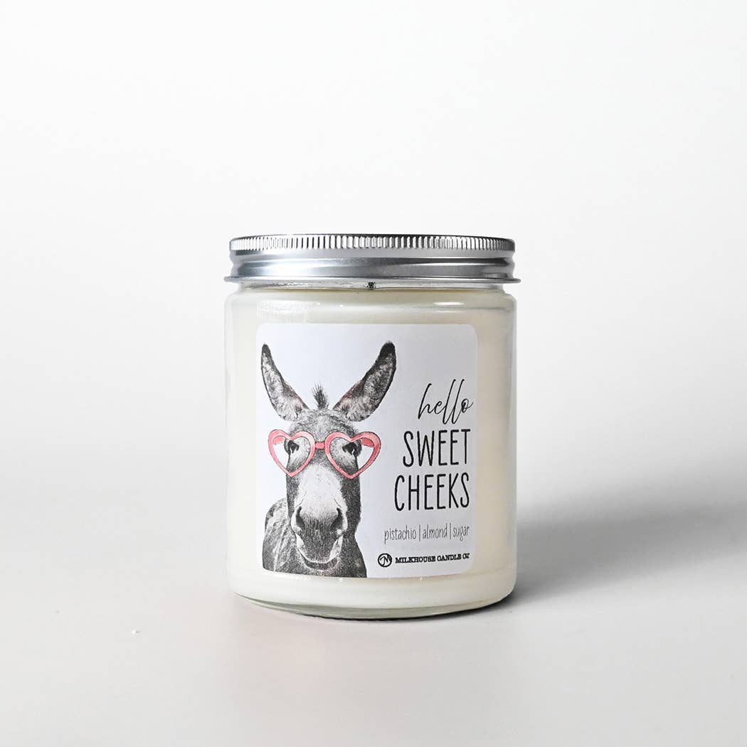 Hello Sweet Cheeks - 7 oz Candle