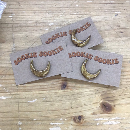 Moon Hat Pin