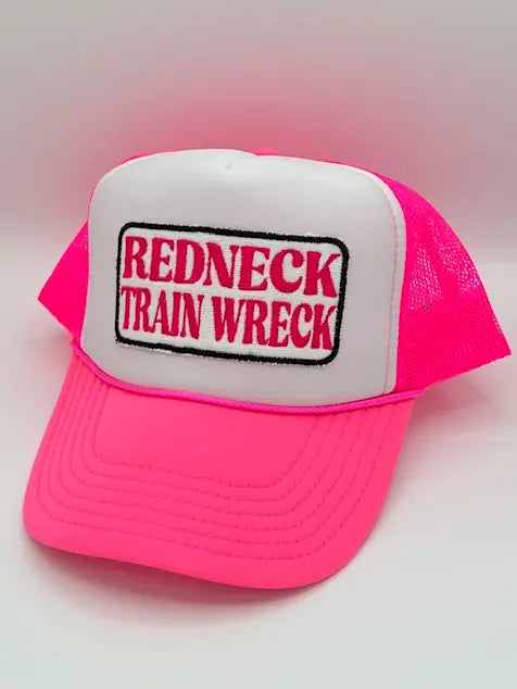 Redneck Trainwreck Foam Trucker Hat