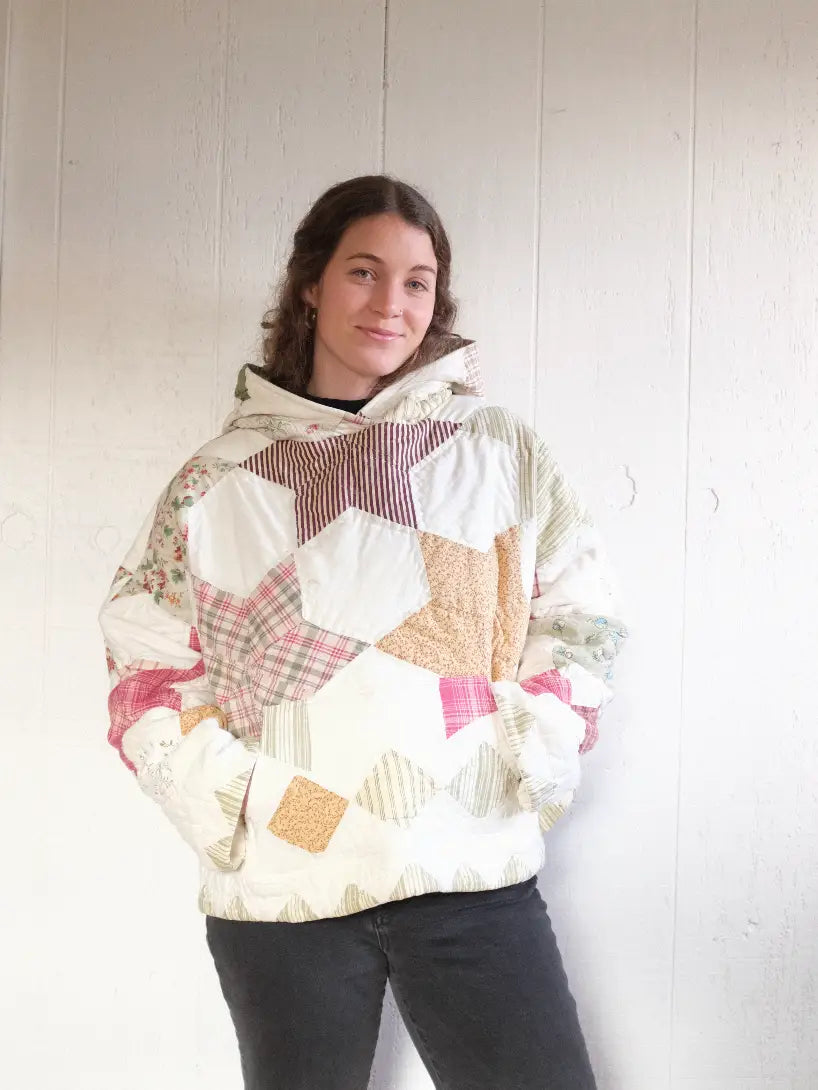 Quilt Hoodie - Assorted Quilt Styles