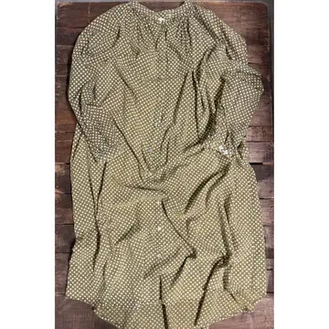 Jaded Gypsy Sweet Nothings Dress - Olive Dot