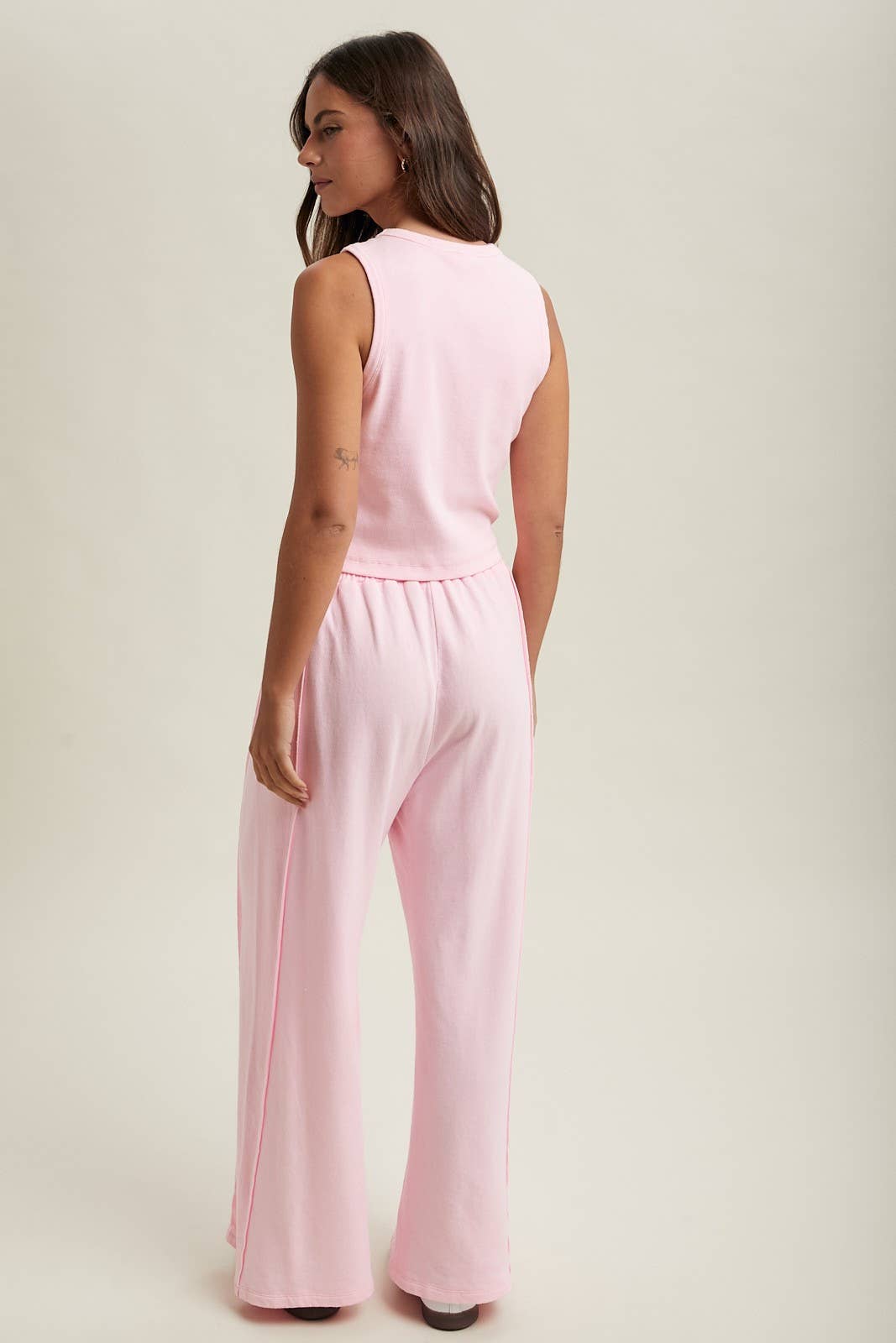 Knit Tank & Palazzo Pants Set (Sold Separately)