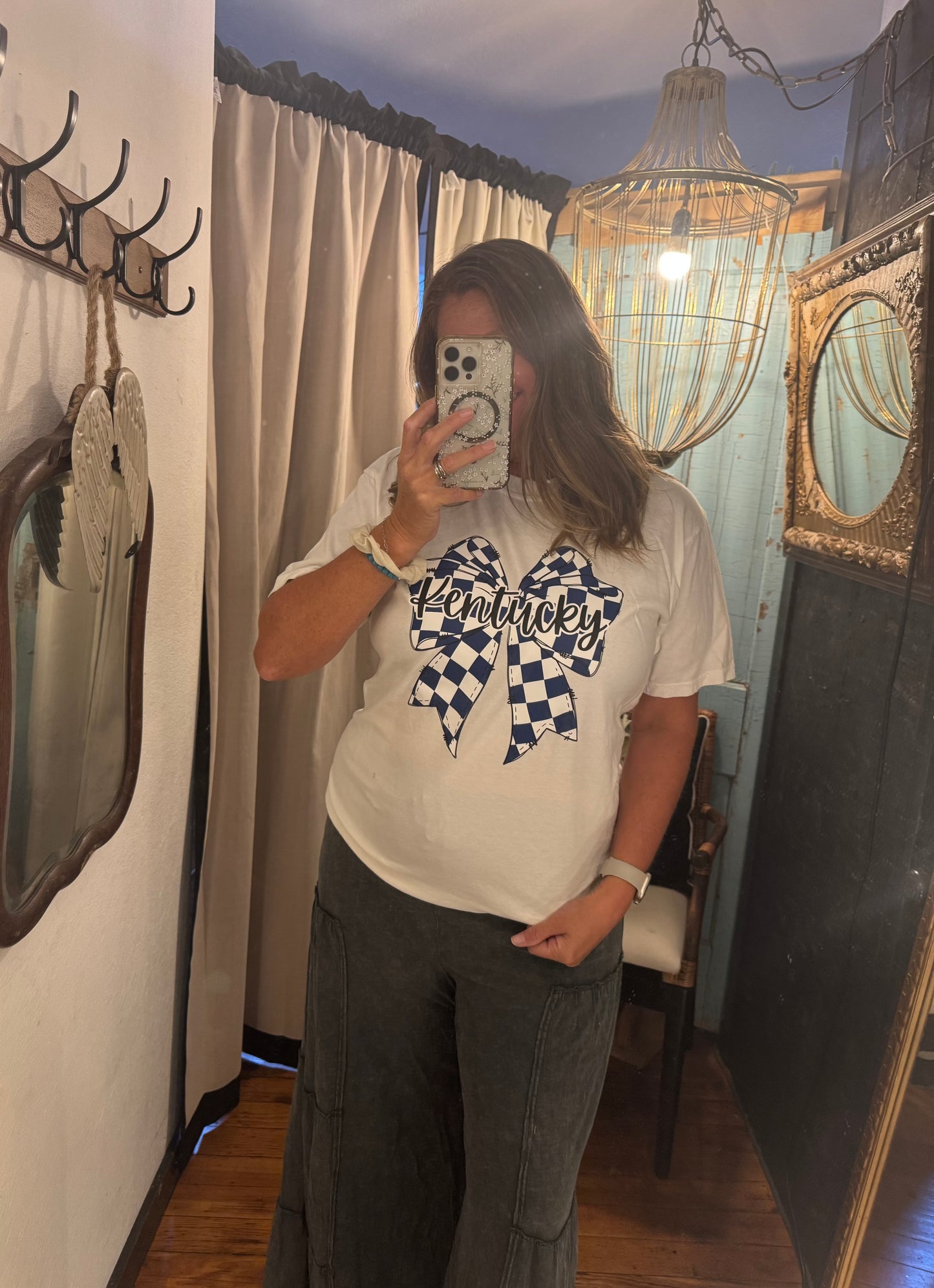 Check Bow Kentucky Tee