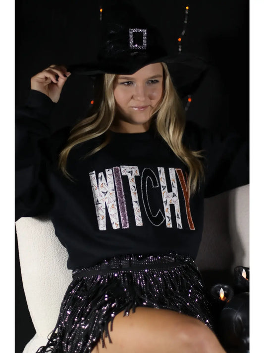 Witchy Halloween Spooky Sweatshirt