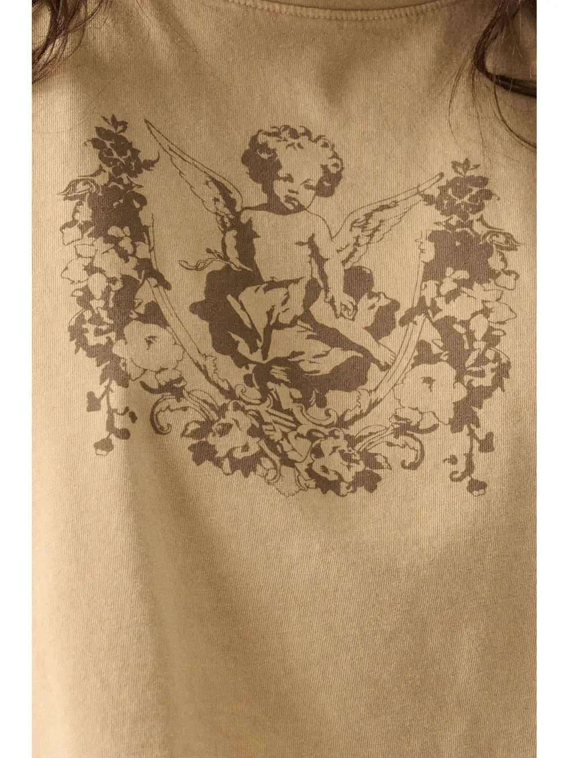 Mineral Washed Cupid Graphic Tee
