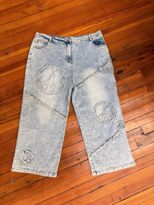 Plus Size Denim Straight Fit with Slight Stretch