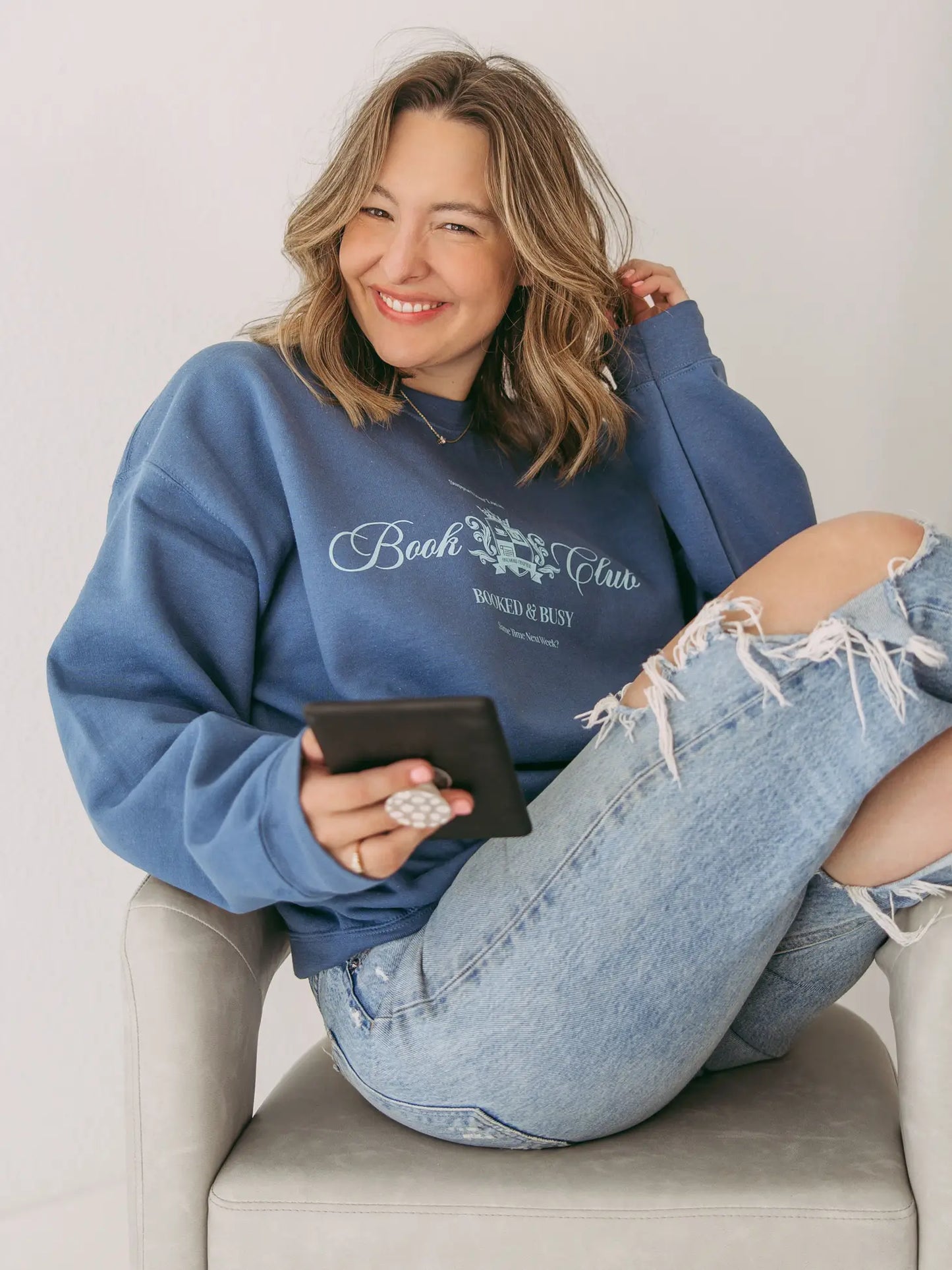 Book Club Sweatshirt X Jo Johnson Overby