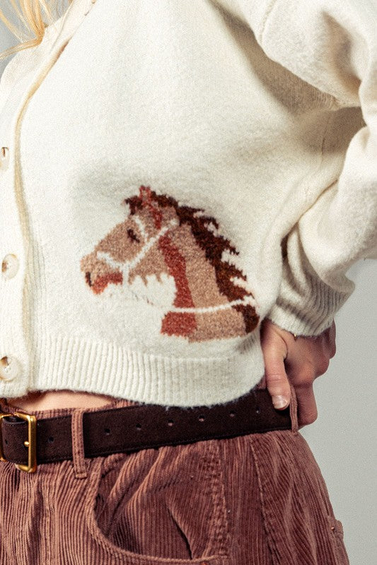 Equestrian Dream Cardigan