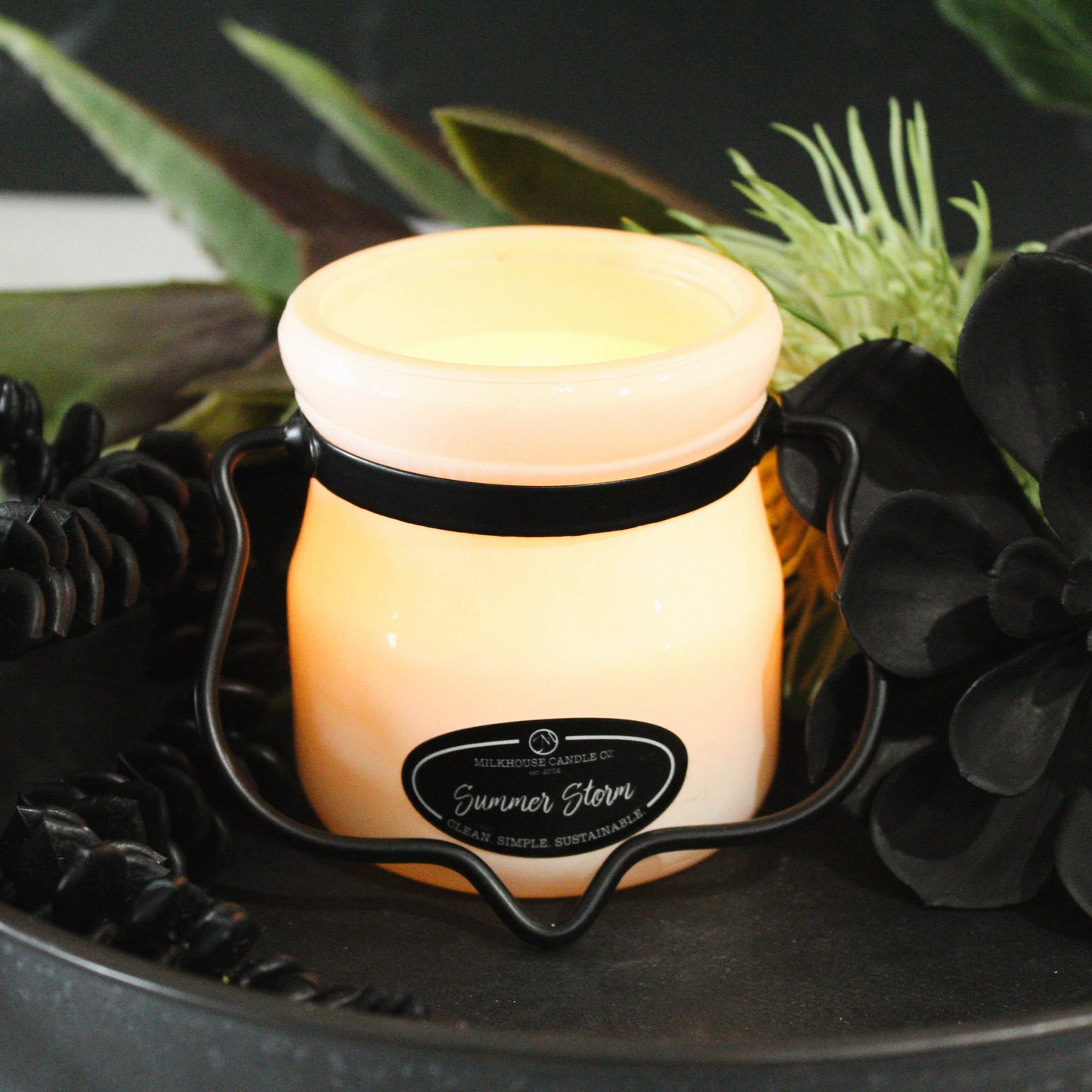 5 oz Cream Jar Candle