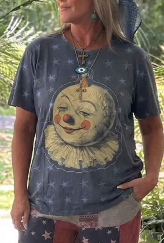 Jaded Gypsy Moon Dance Tee- Moon Wander