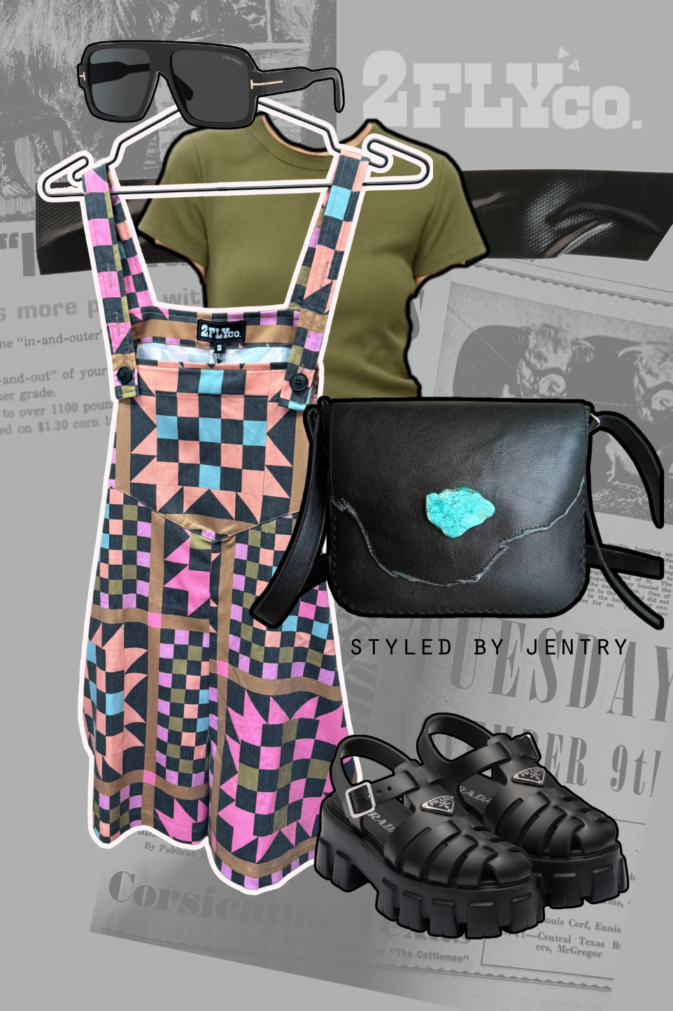 Ranch House Stitch Overalls