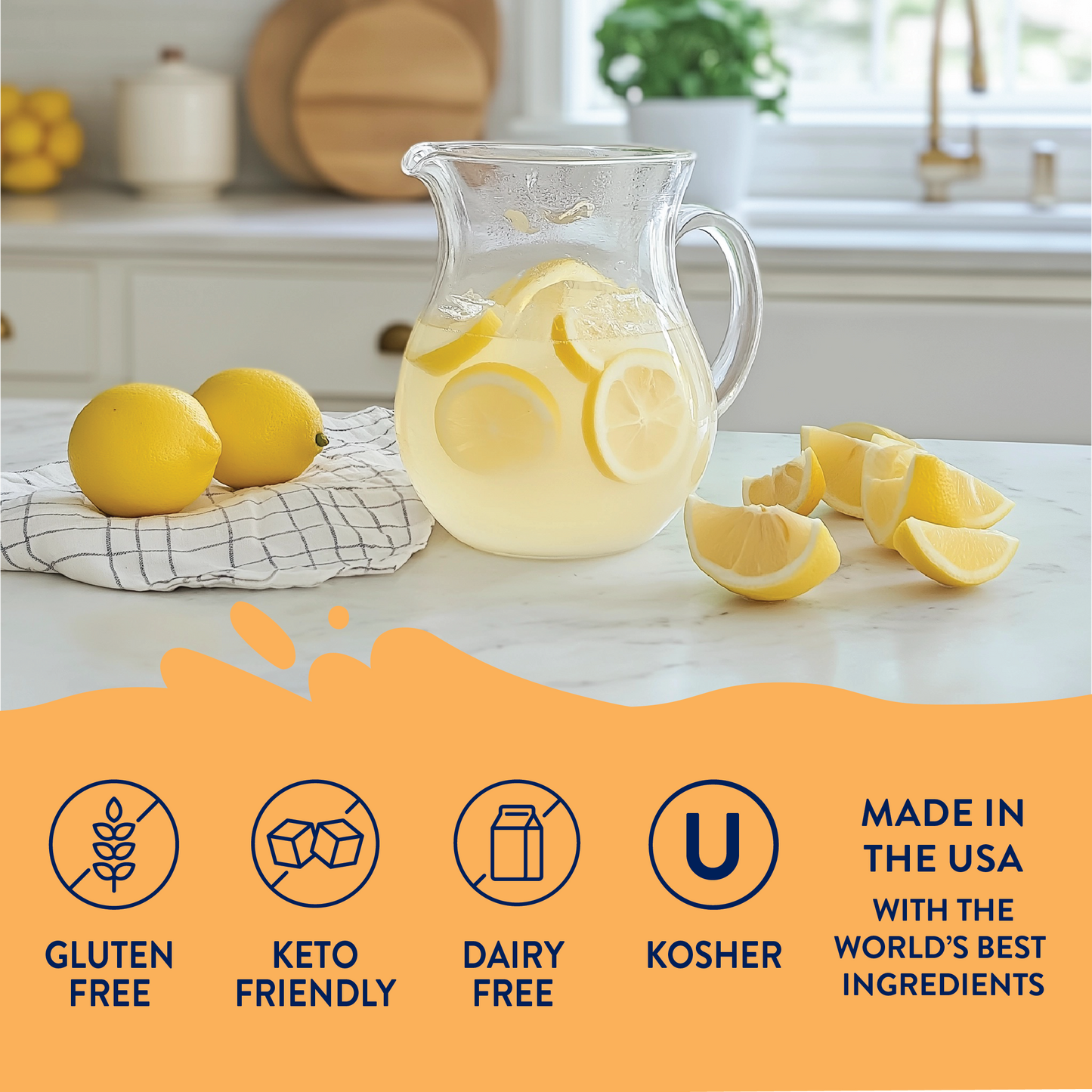Sugar Free Lemonade Syrup Concentrate