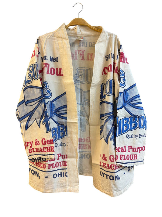 Cotton Vintage Dayton Blue Ribbon Cardigan