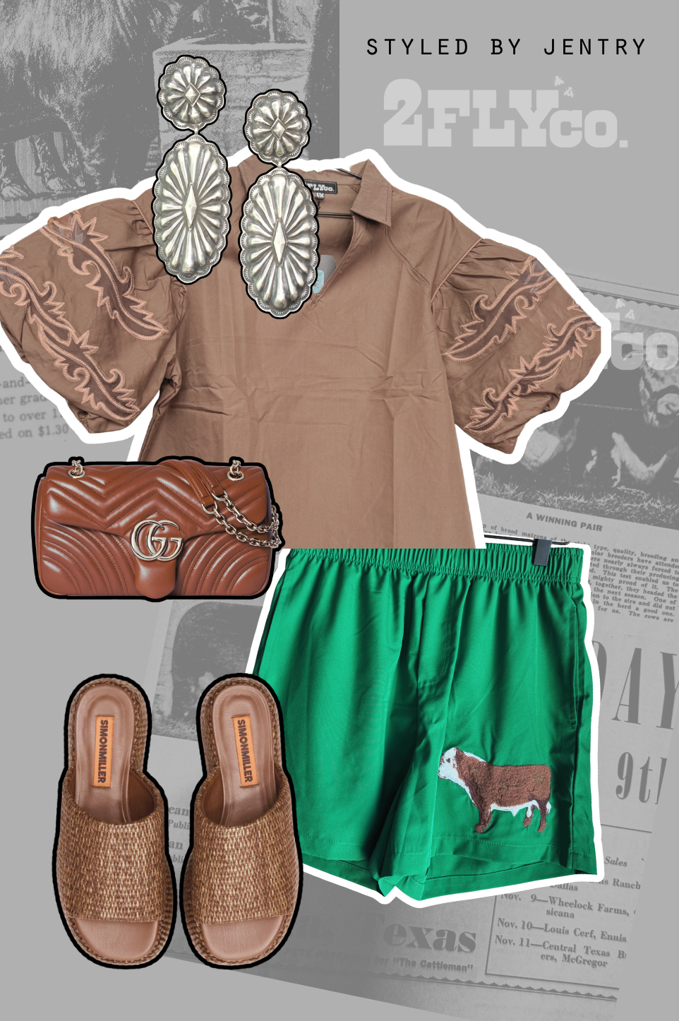 Cattle Club Shorts - Hereford