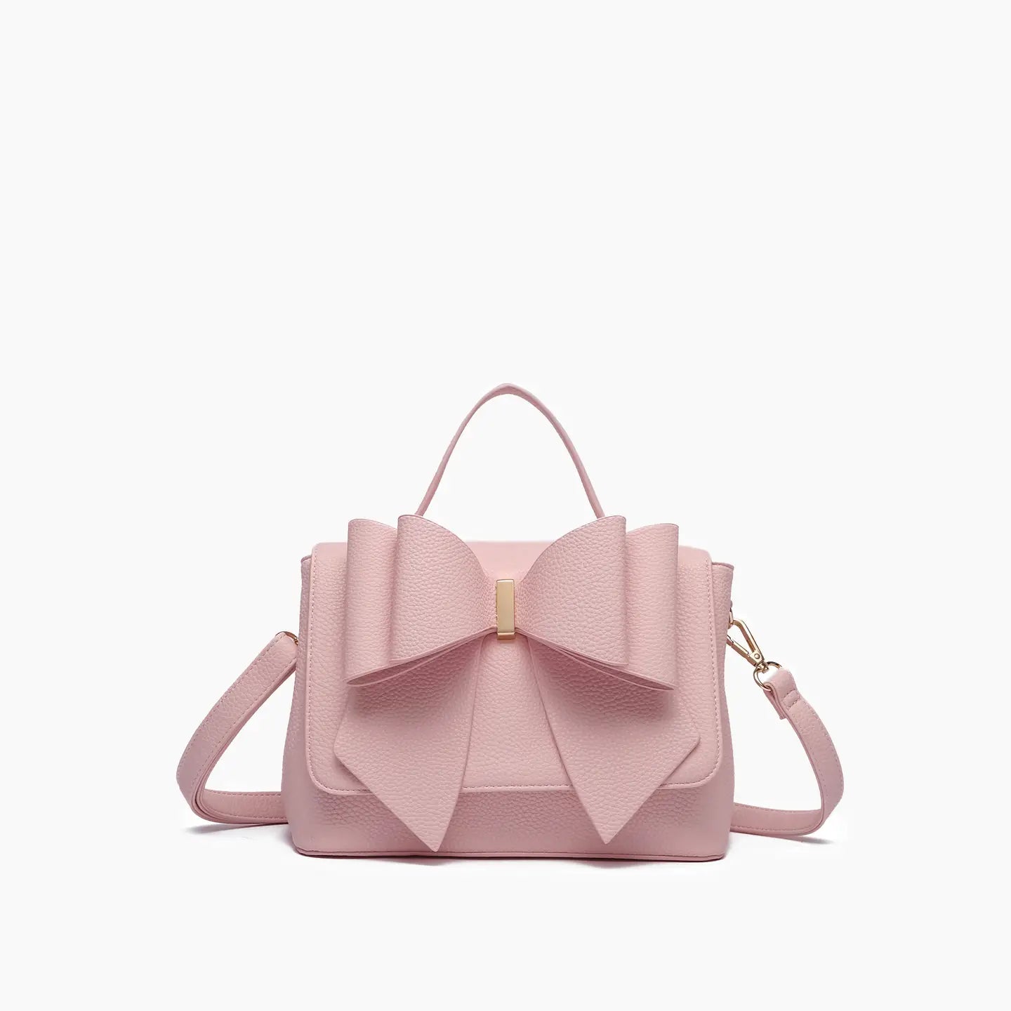 Eva Double Bow Crossbody - Blush