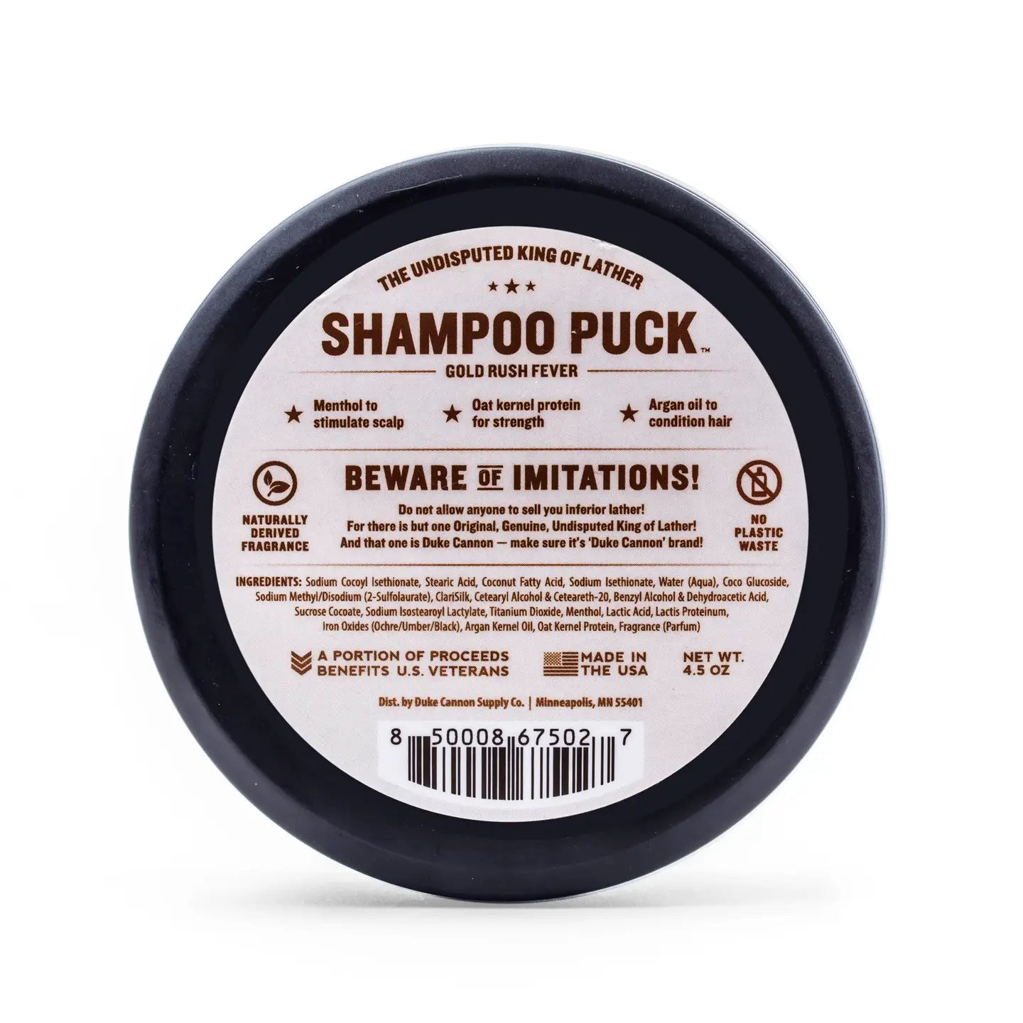 Shampoo Puck - Gold Rush