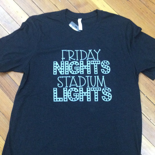 Black& White Friday Night Stadium Lights