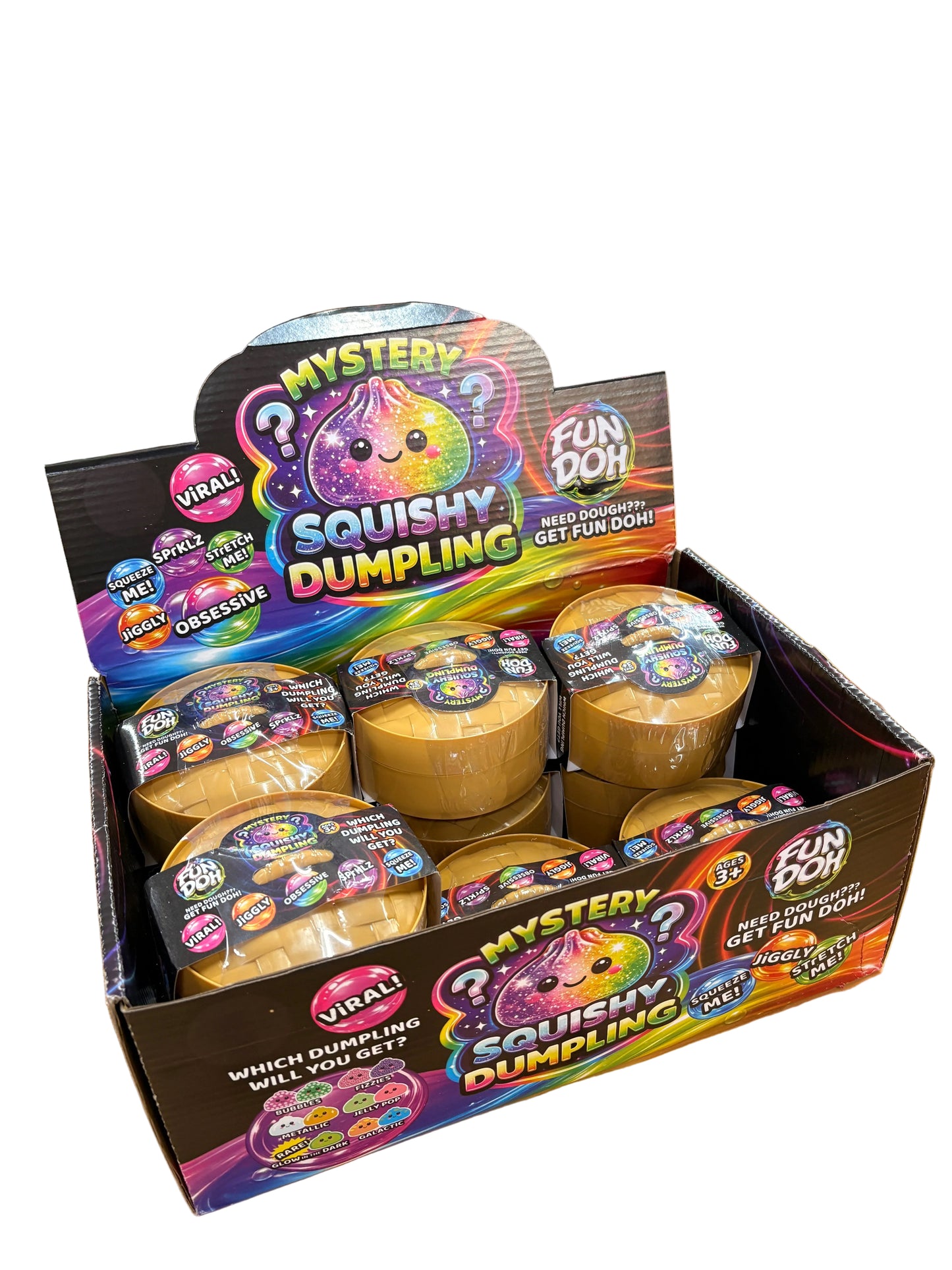 Fun Doh Mystery Dumpling Squish Toy
