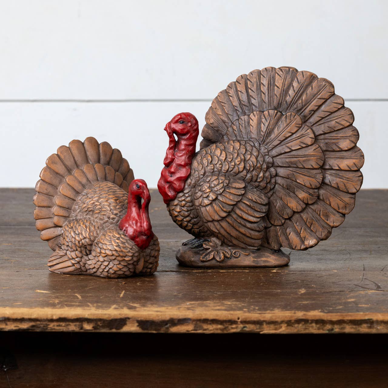 Brown & Red Tabletop Turkey
