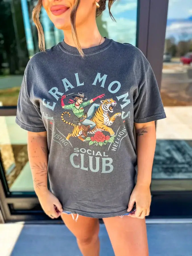 Feral Moms Pepper Graphic Tee