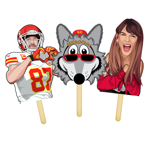 Kansas City Heads on a Stick