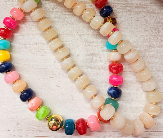 Chunky Beaded Necklace