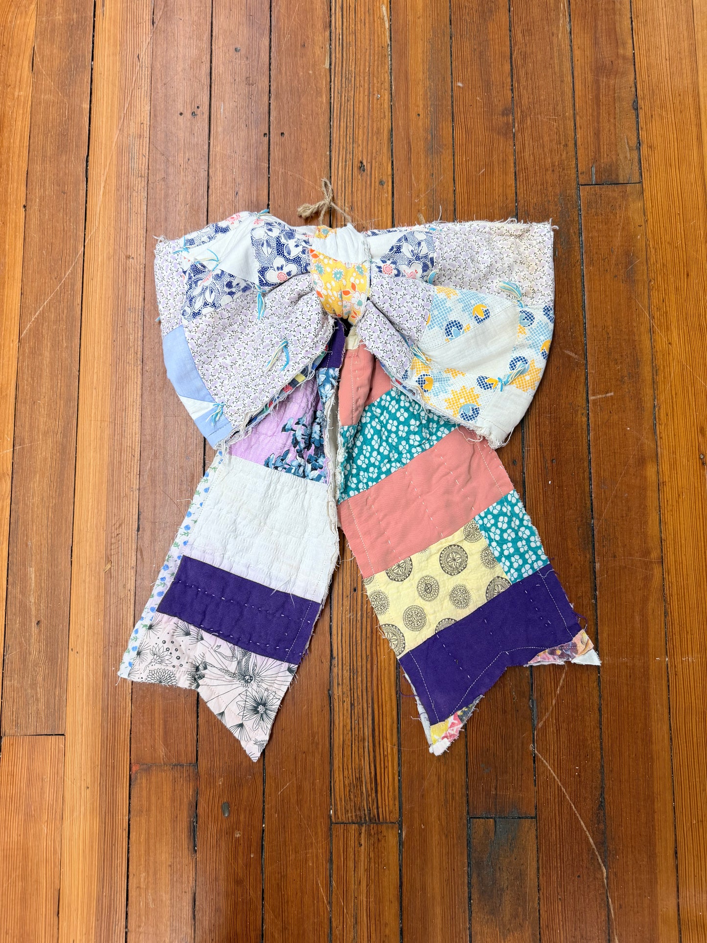 Handmade Vintage Style Quilted Bows