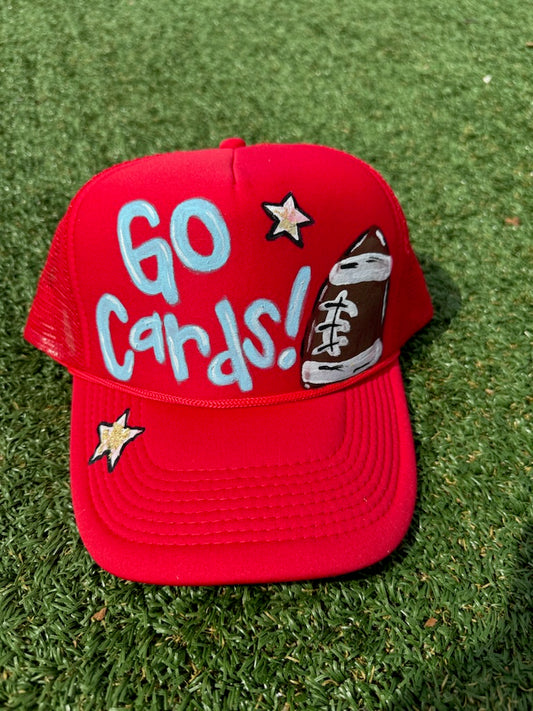 Go Cards Football Trucker Hat