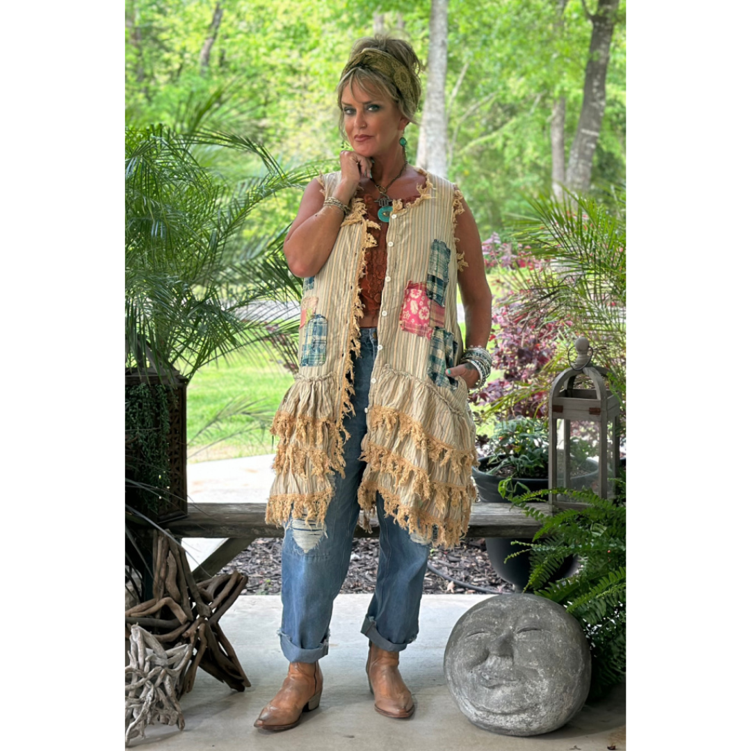 Jaded Gypsy Garden Sculpture Duster