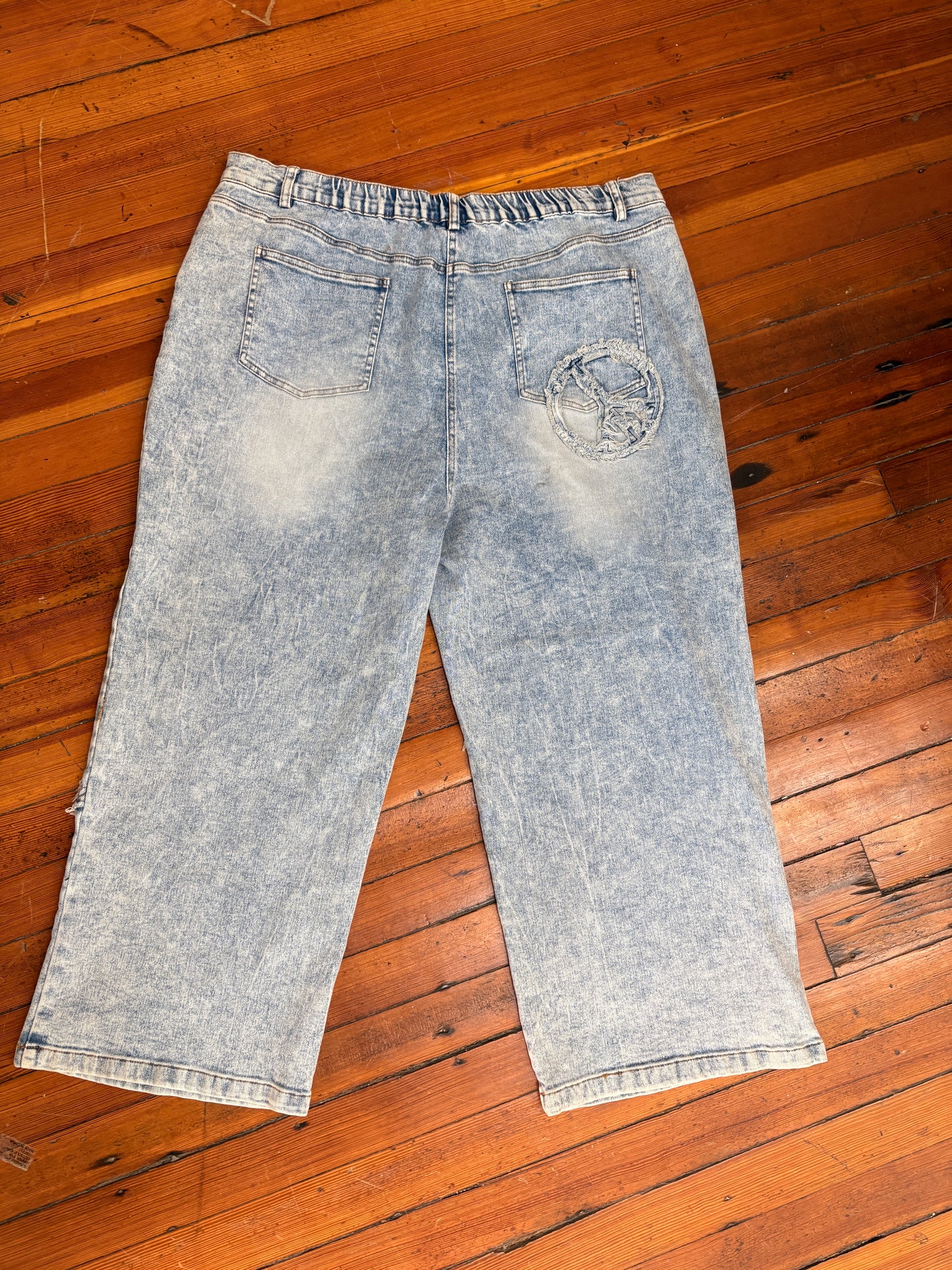 Plus Size Denim Straight Fit with Slight Stretch