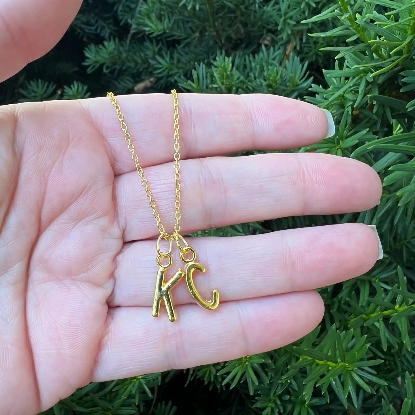 Gold KC Hometown Chiefs Necklace