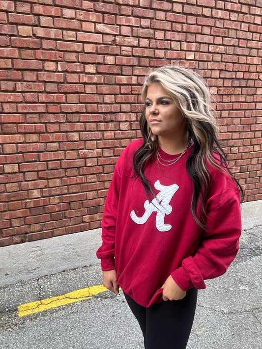 Quilted Alabama Sweatshirt