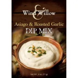 Wind & Willow Dip Mix - Asiago & Roasted Garlic
