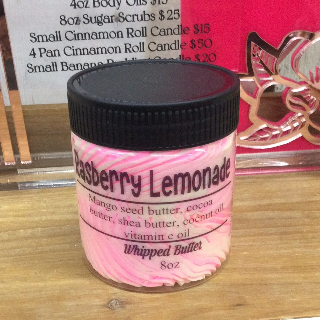 Boot Extracts Body Butter Raspberry “Raspberry Lemonade” Whipped Body Butter – The Society Marketplace
