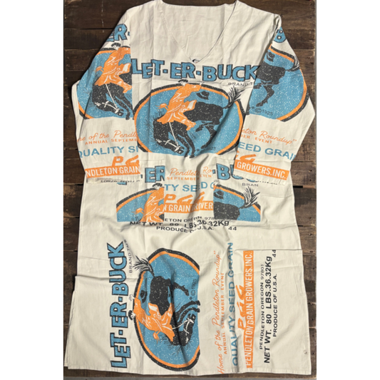 Weekend Mercantile Long Sleeve Dress - Let Er Buck