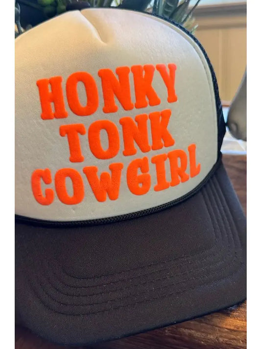 Honky Tonk Cowgirl Trucker Hat