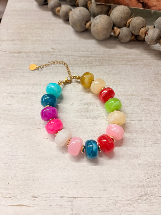 Colorful Beaded Bracelet