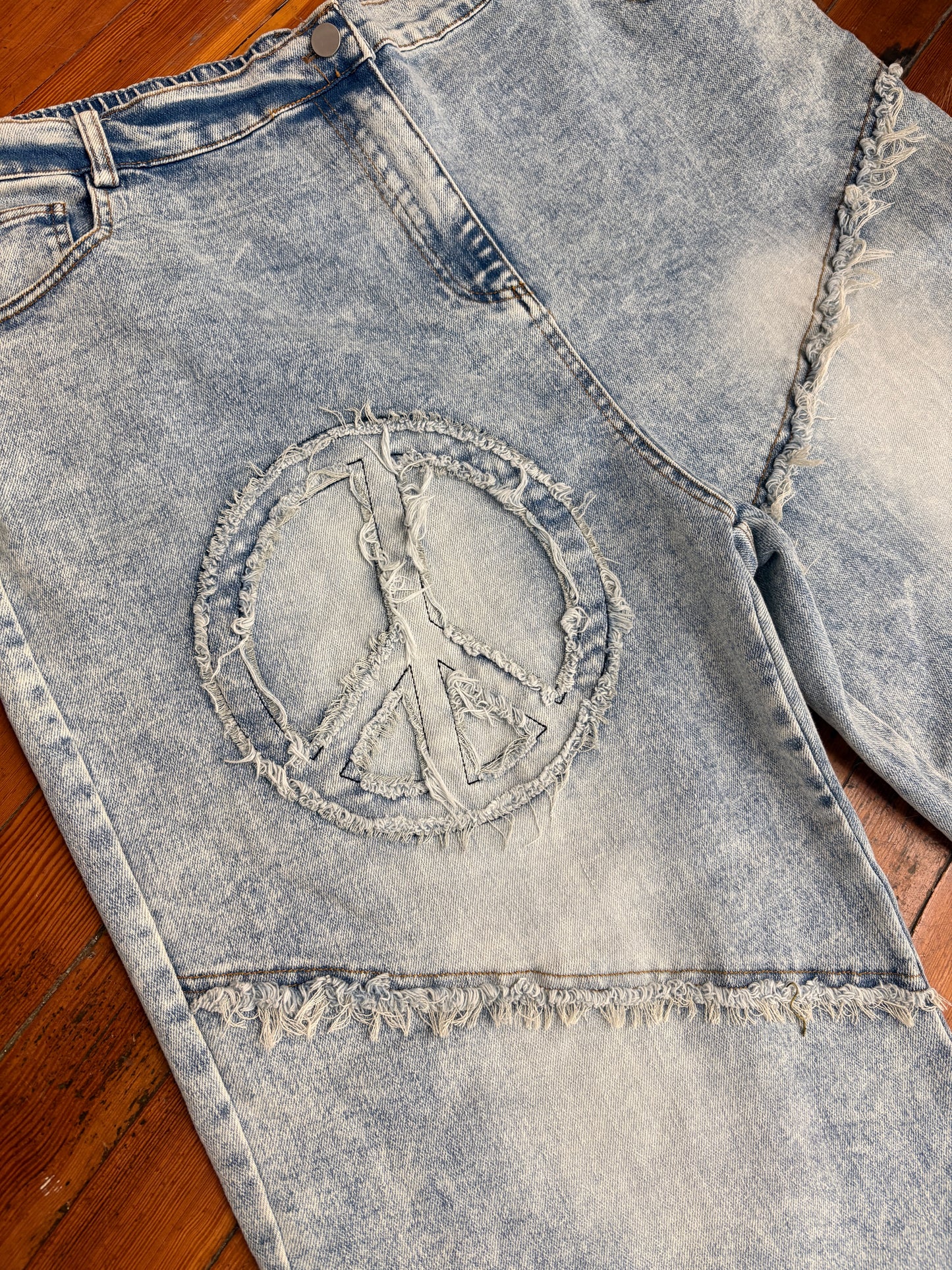 Plus Size Denim Straight Fit with Slight Stretch