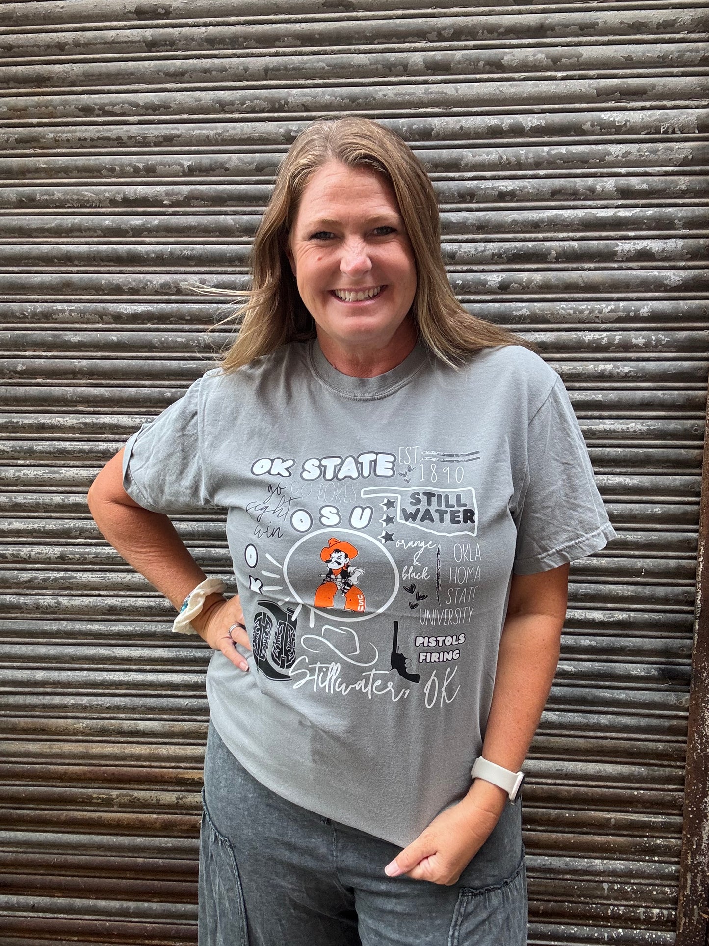 Oklahoma State Go Pokes Tee