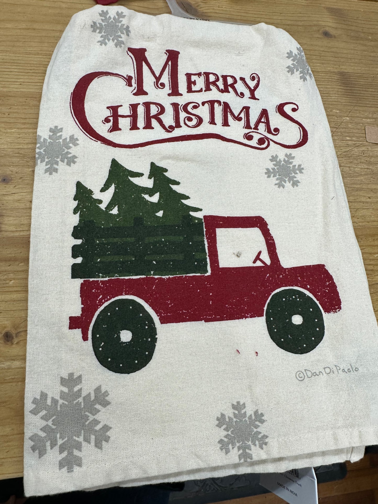 Merry Christmas hand towel